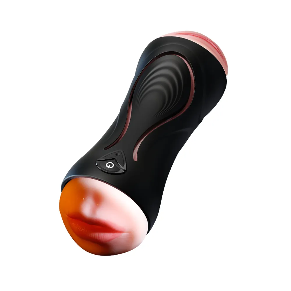 APP Automatic Male Masturbator Dual-Head Vagina & Mouth