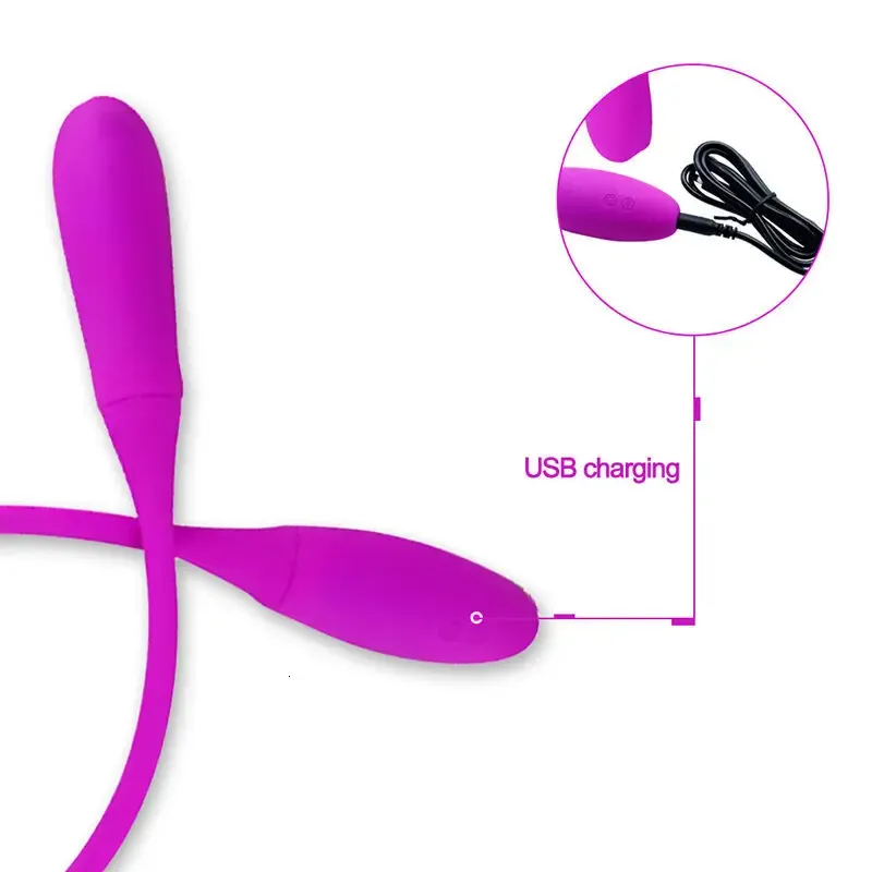 Safiman Dual-Head Multi-Function Vibrating Egg Rod Type