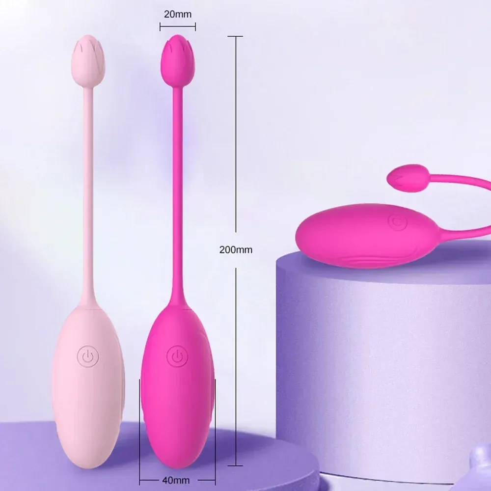 9-Frequency Petal-Shaped Tail Vibrating Egg 2 Colors