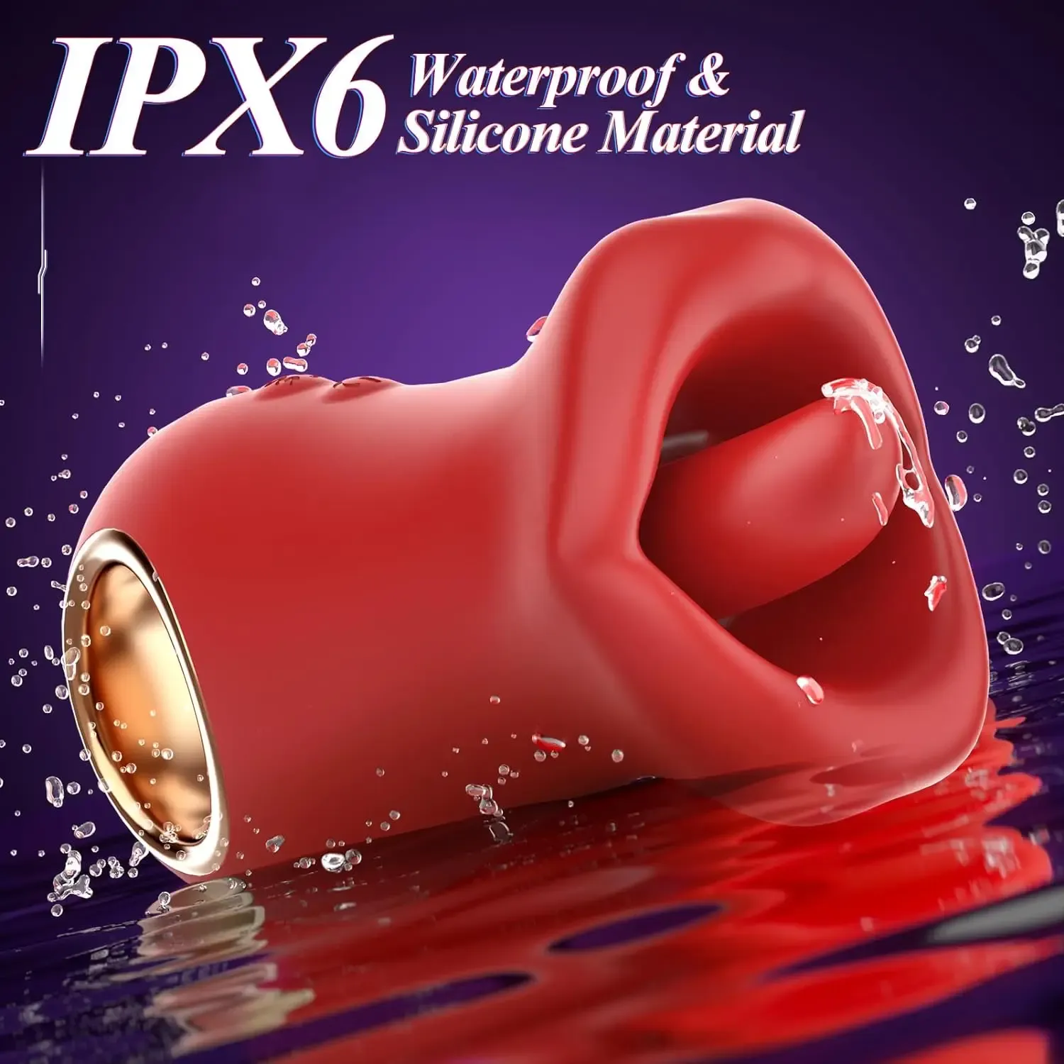 เครื่องสั่นหัวนม เครื่องนวดเอวี 3-in-1 สั่น หมุน ตบ 10 ระดับอัจฉริยะ