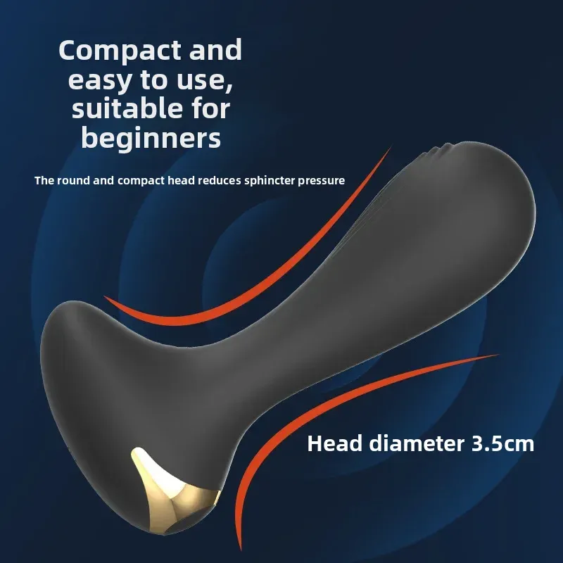Gear Shift Lever Shaped Prostate Massager & Anal Vibrator