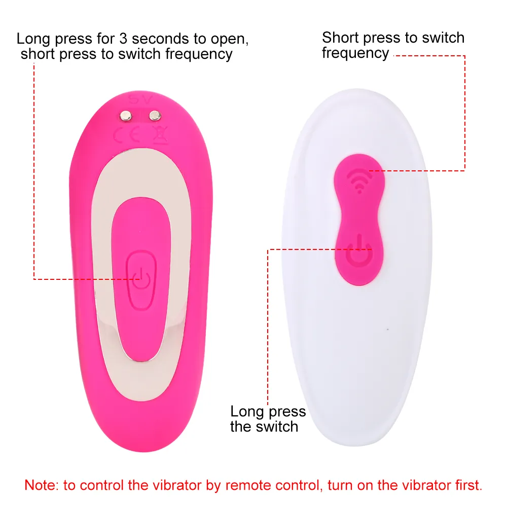 9 Modes Remote Control Wearable Dual-Head Vibrating Egg