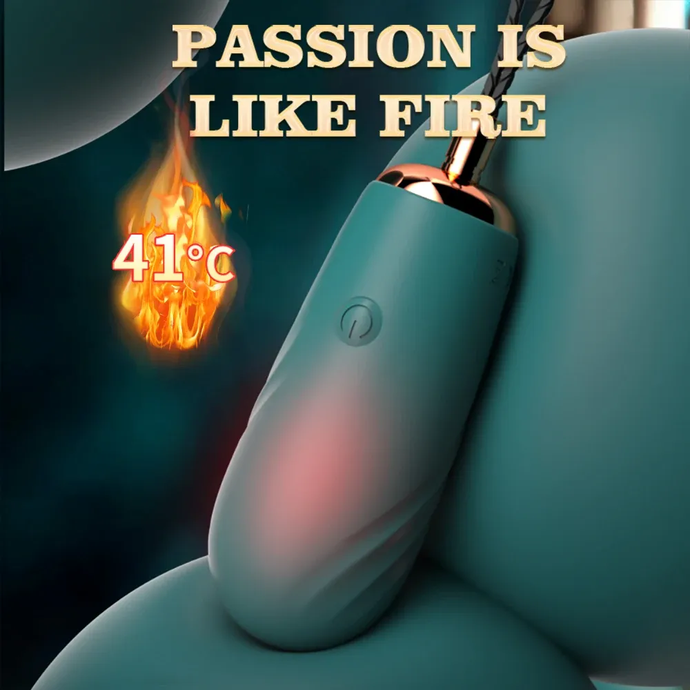Remote Control 10 Frequencies Heating Vibrating Egg