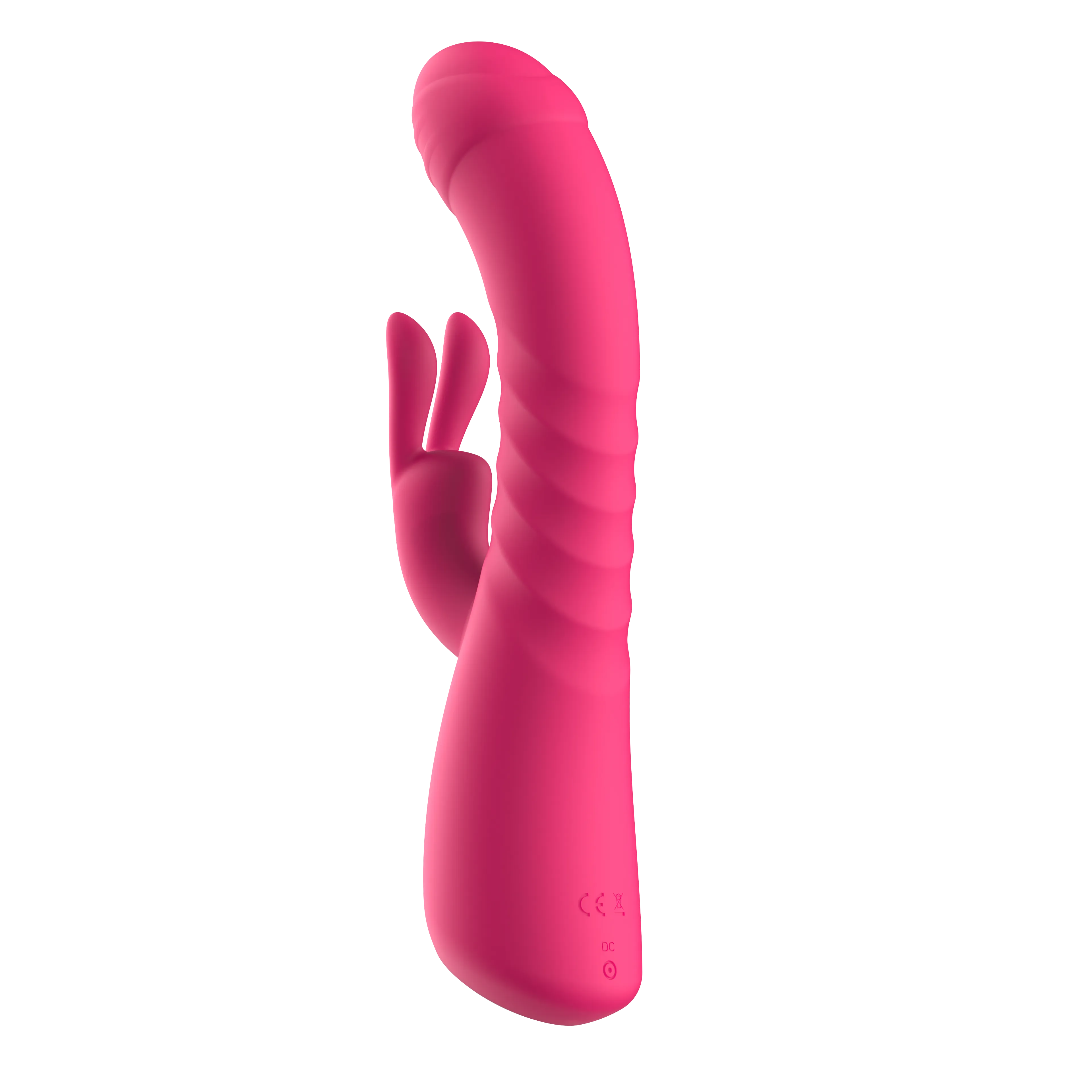 Rabbit Ear Simulated Penis Thrusting & Heating Vibrator