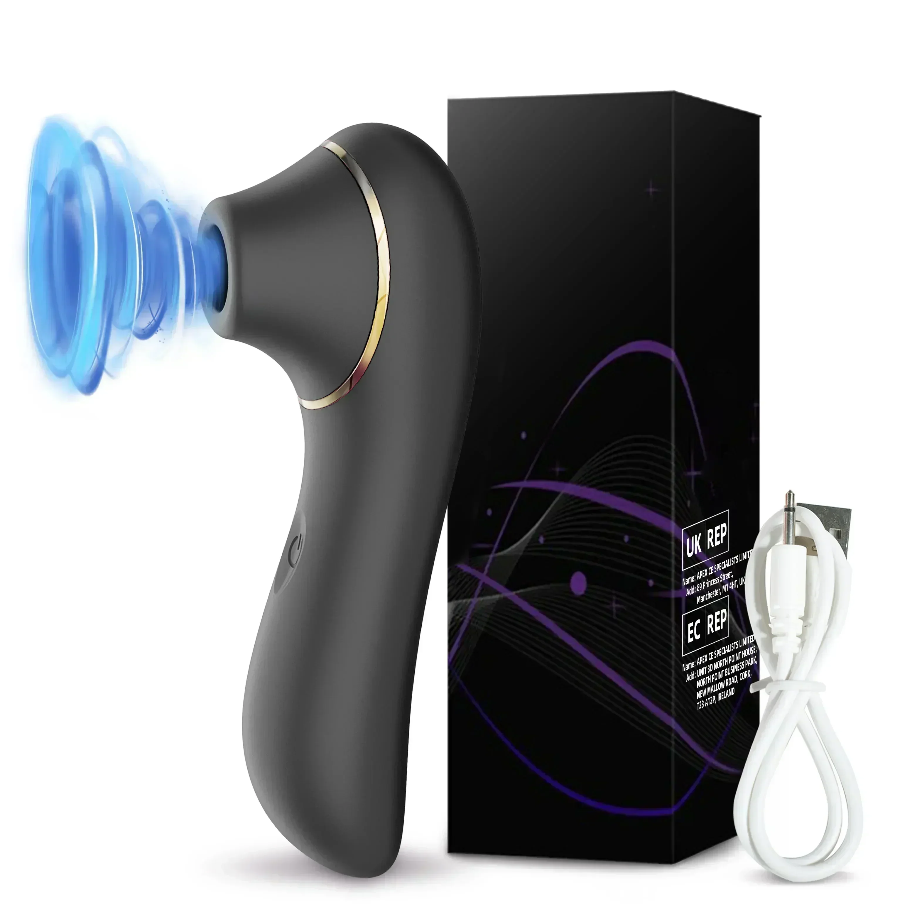 缺图未定价การดูดของเล่น กระตุ้นหลายจุด ระบบดูด 5 ความถี่ ออกแบบหรูหรา ระบบไร้เสียงสมบูรณ์แบบ IPX6