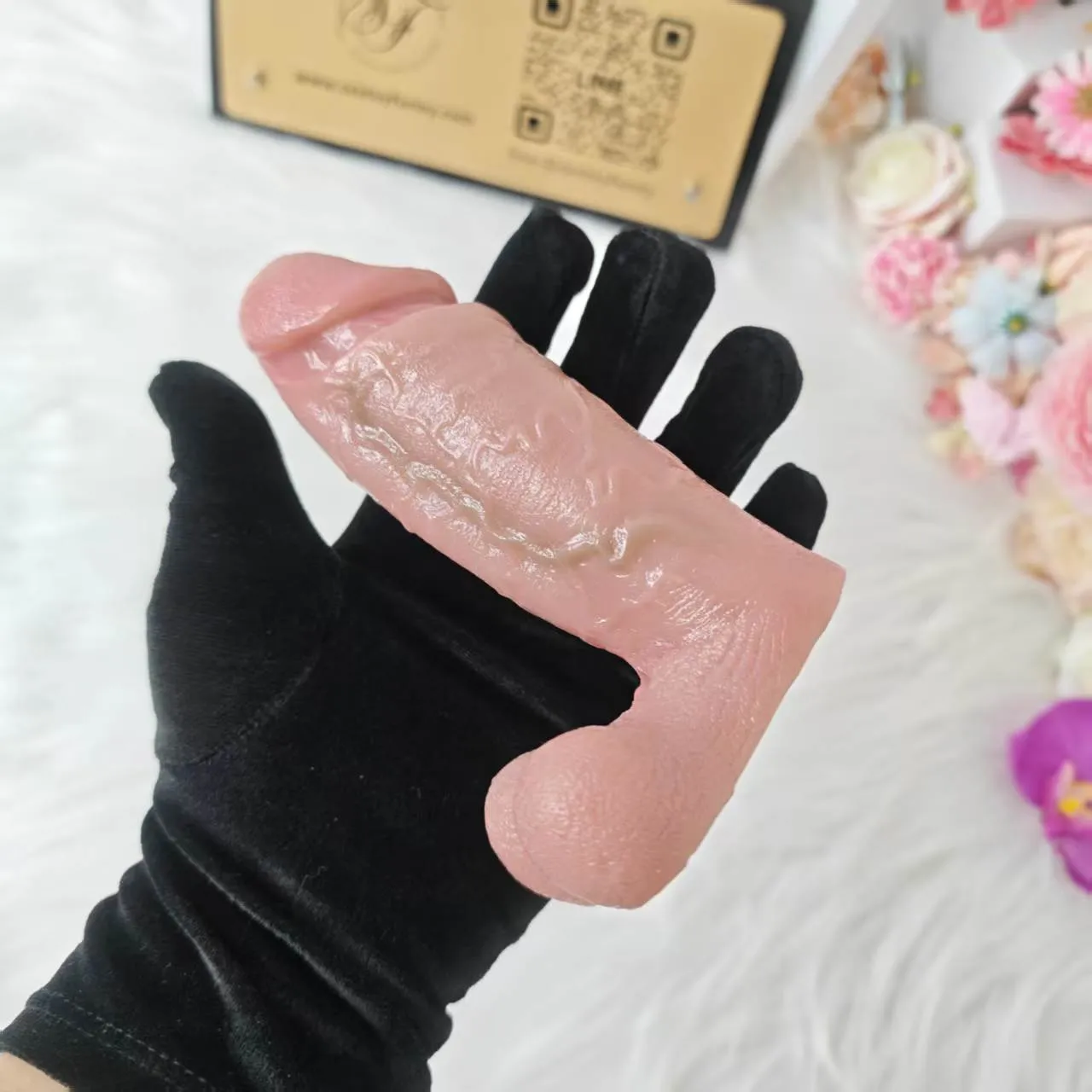 SXXY S8100 Platinum Silicone Simulated Penis Sleeve