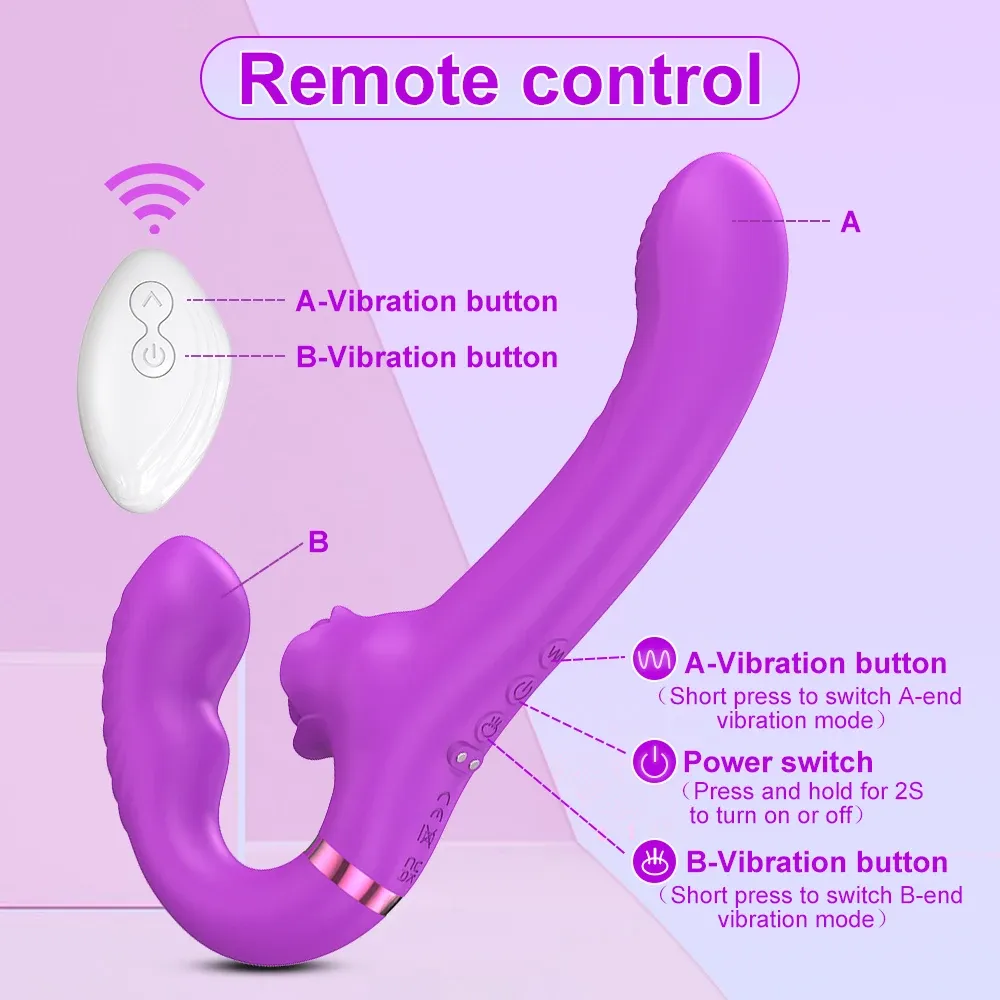10 Modes Zonal Control Bionic Dual G-Spot Clitoral Vibrator