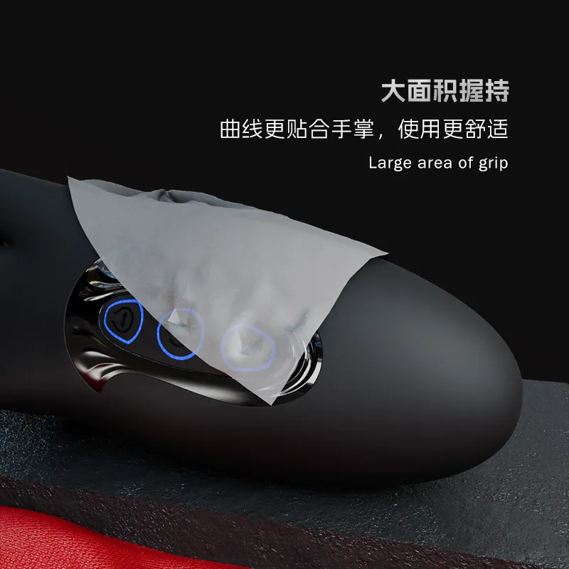 2-In-1 10 Squeezing Male Masturbator Integrated Body Design