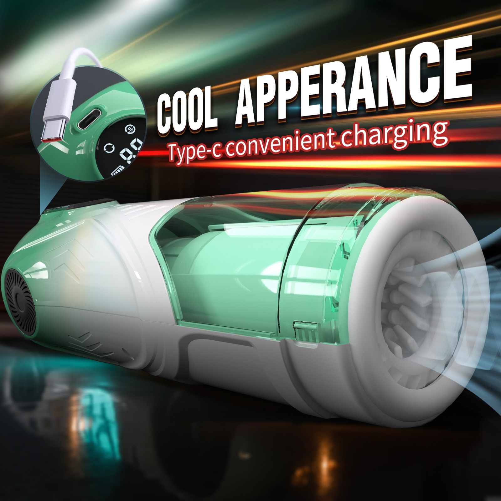 ถ้วยอัตโนมัติ 3 มอเตอร์ ระบบอัจฉริยะ ยืดหด+หมุน+สั่น โหมดระเบิดด้วยปุ่มเดียว จอแสดงผลคริสตัลเหลว-sextoyfunny