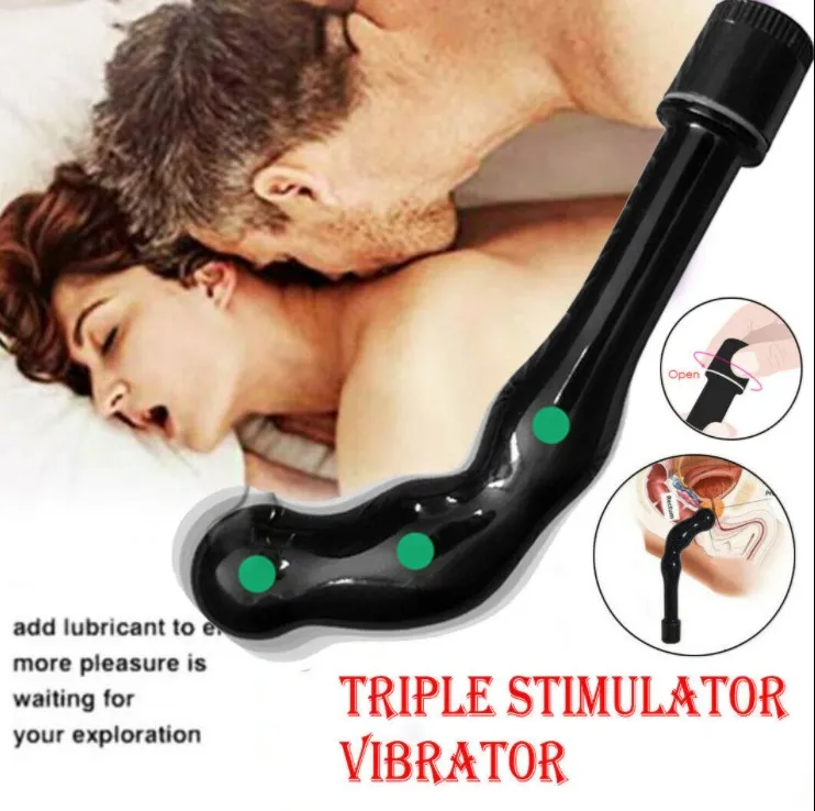 Adjustable Vibration Point Prostate Massager & Anal Vibrator