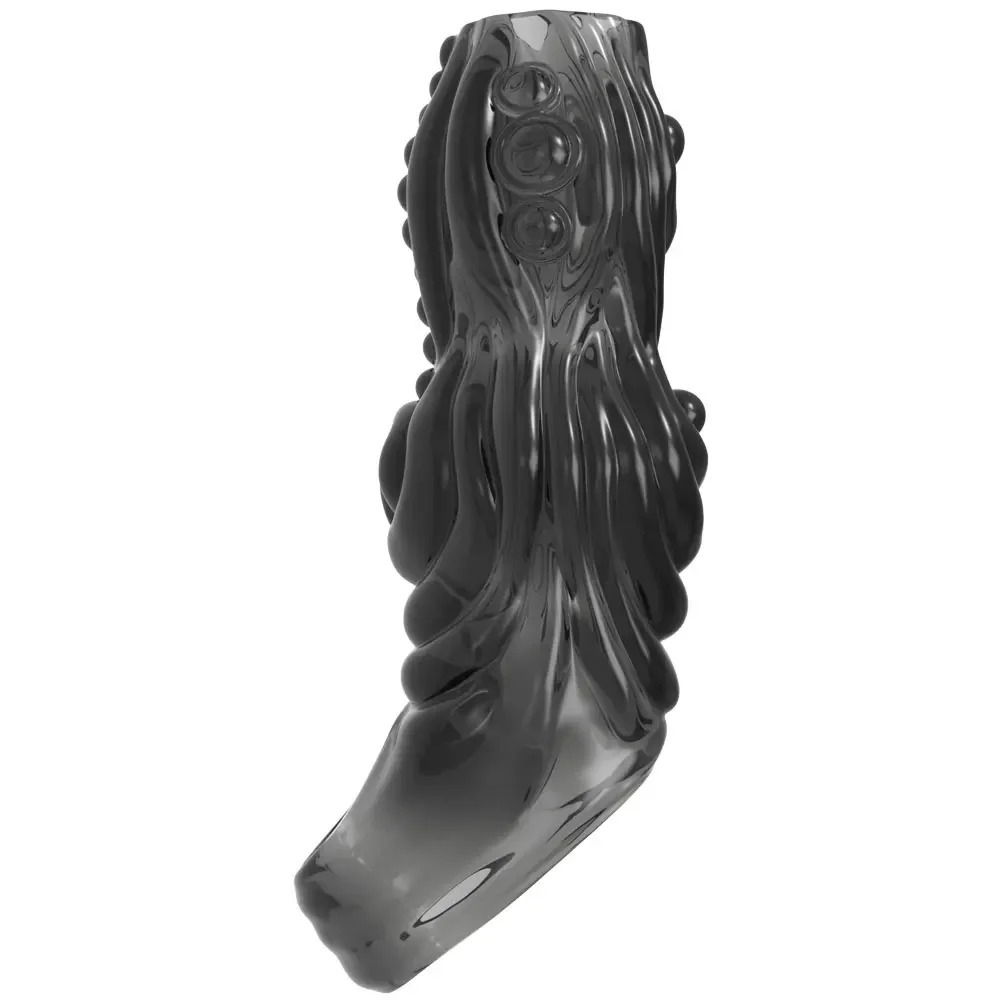 W4027ปลอกเพิ่มขนาด ออกแบบแบบเจาะทะลุ สัตว์ประหลาดรูปร่างแปลก วัสดุ TPE