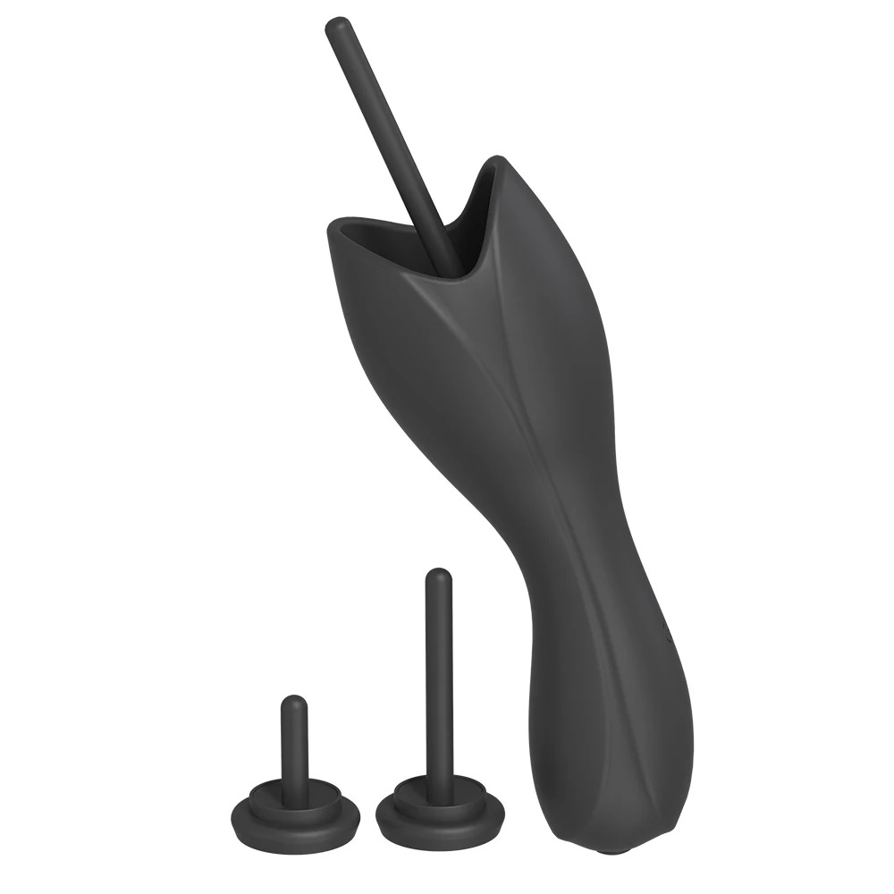 W6400อุปกรณ์ฝึกอวัยวะเพศชาย ระบบสั่น 10 ความถี่ ใช้งานได้ 2 แบบ วัสดุสัมผัสผิวนุ่ม