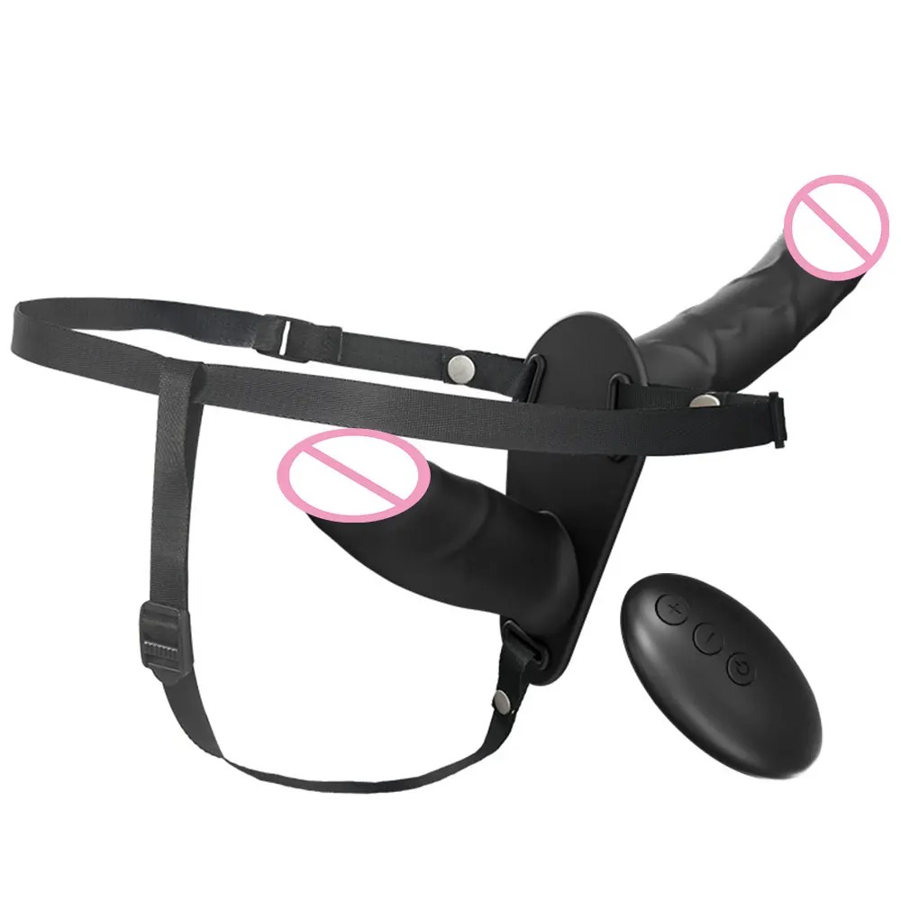 未定价กางเกงทอม มอเตอร์สั่นสะเทือนแรงคู่ 10 ความถี่การสั่น กระตุ้นหลายจุด ออกแบบแบบสวมใส่