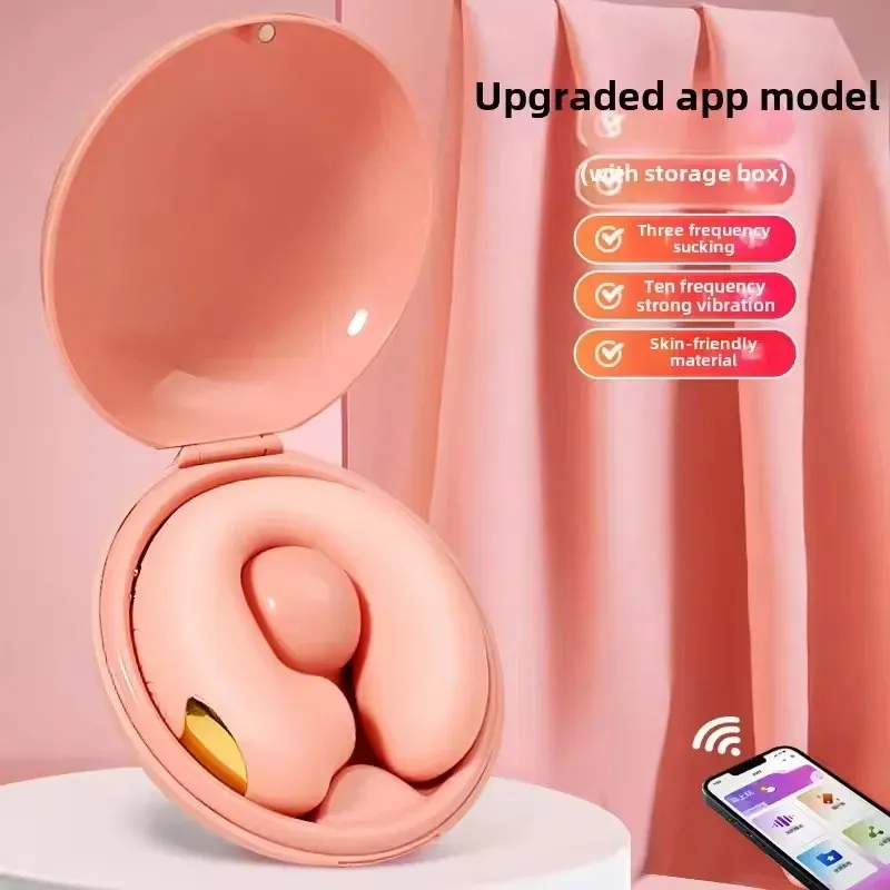 3 Suction & 10 Vibrating Dual-Head APP Control Vibrating Egg