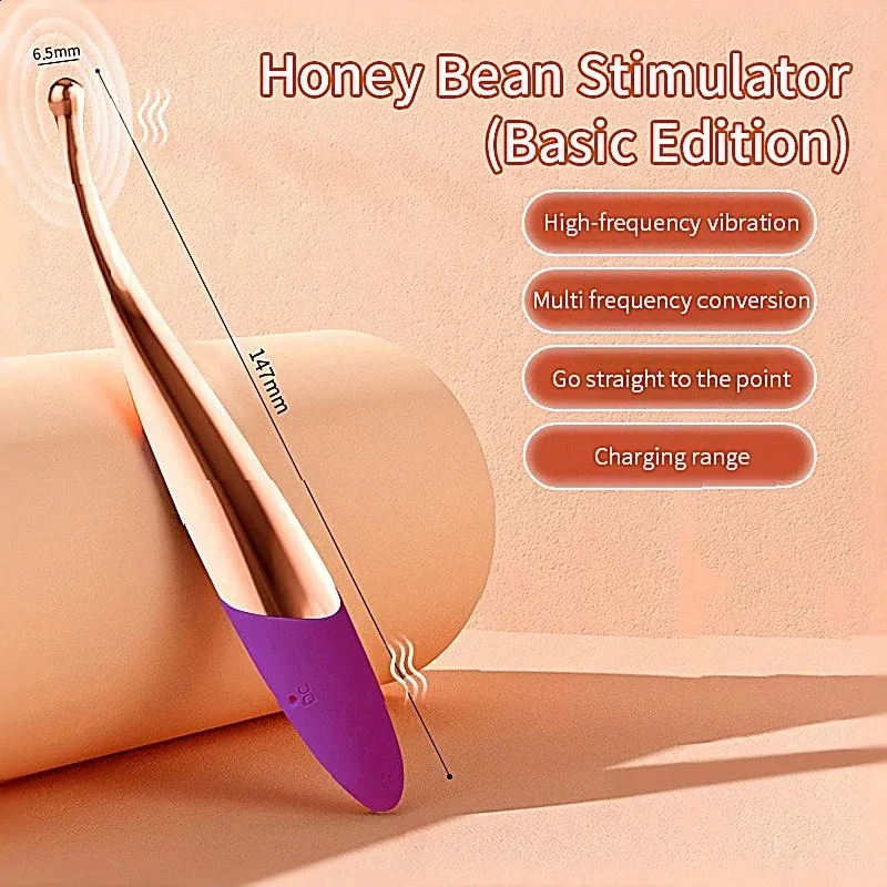 7 Vibration Modes Spot Stimulation Vibrator With 3 Heads