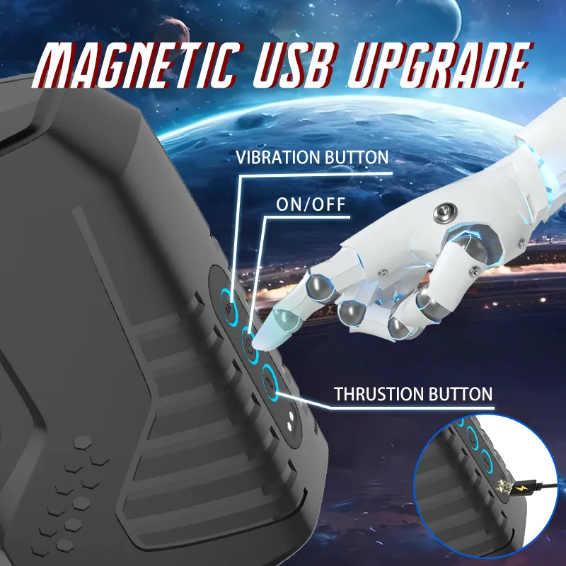 Male Milker & Penis Trainer Automatically Adjusts Intensity