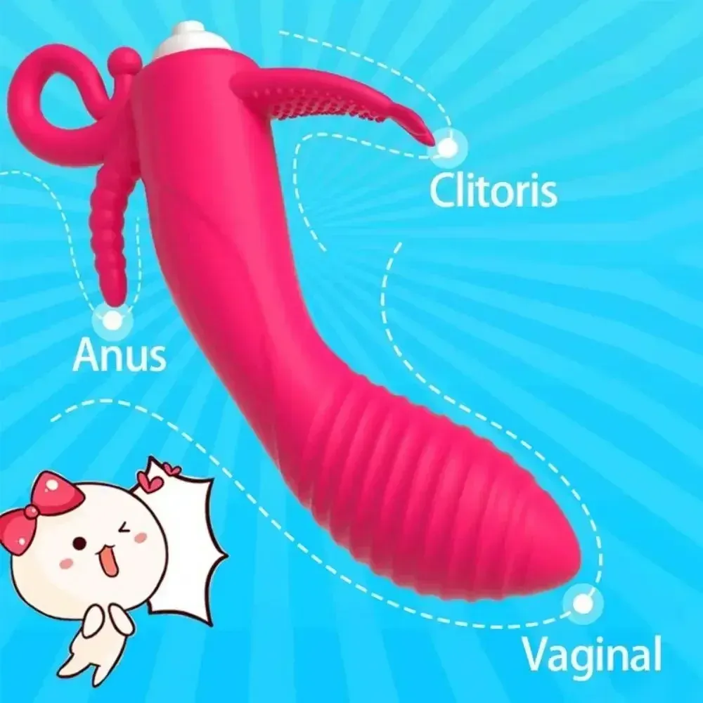 JIUAI Jade Rabbit Multi-Point Stimulation Clitoral Vibrator