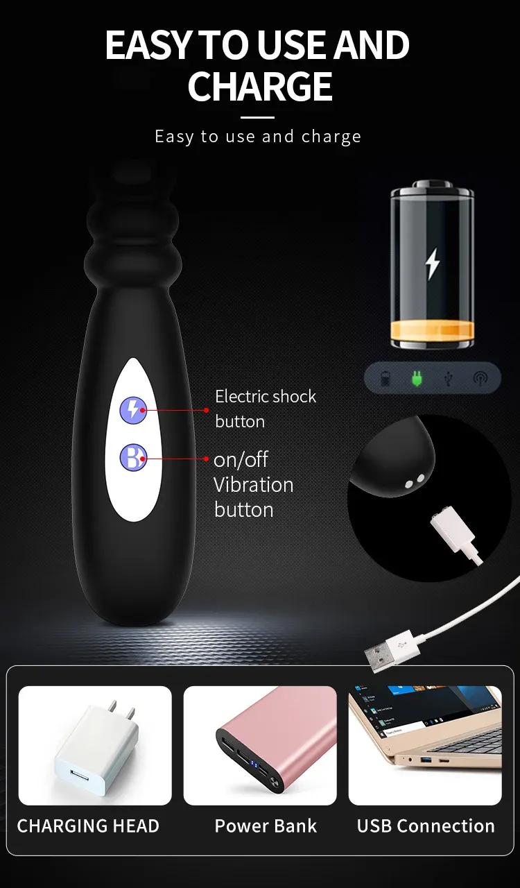 ของเล่นประตูหลัง+เครื่องนวดต่อมลูกหมาก+เครื่องนวดAV ไฟฟ้าชีพจร