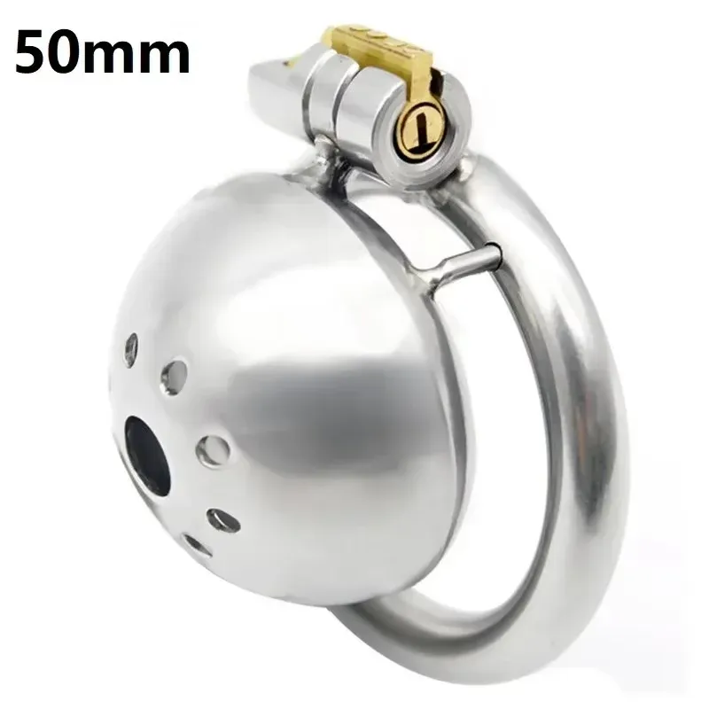 304 Steel Male Chastity Cage With Stealth Lock