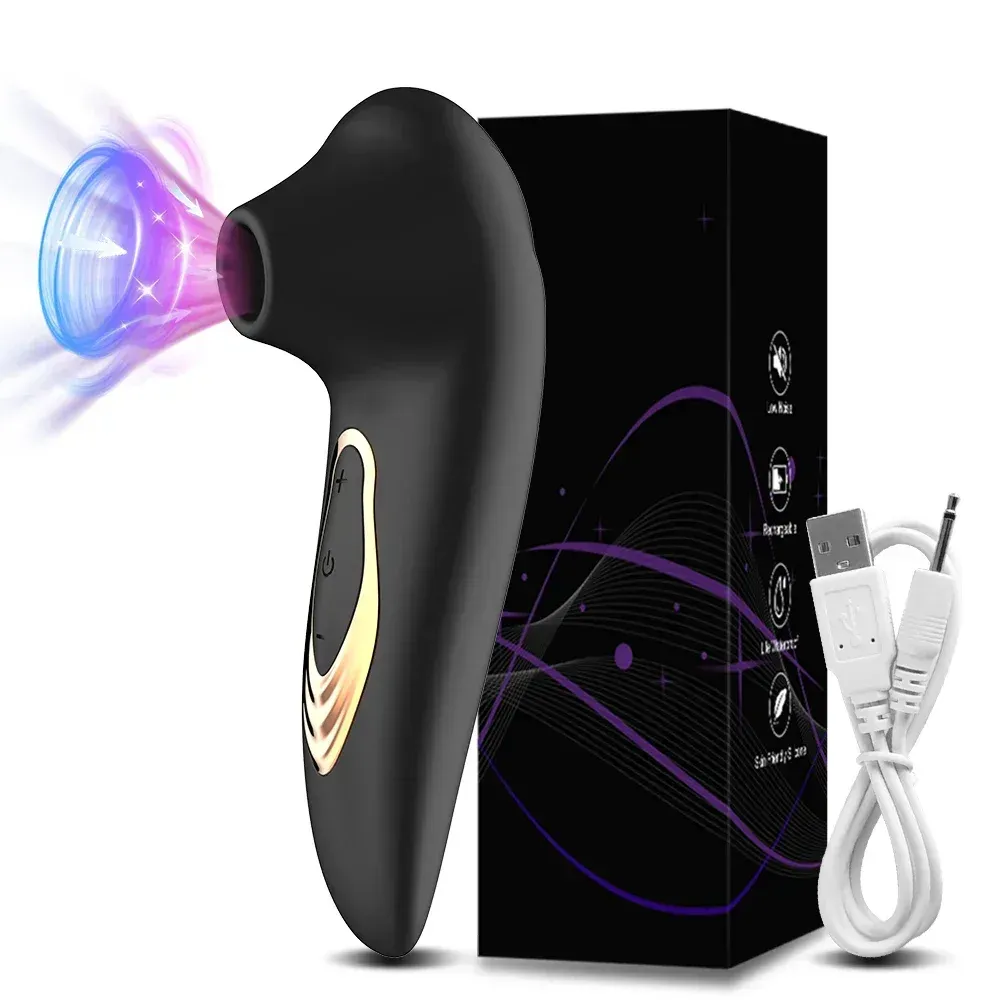 เครื่องสั่นหัวนม เครื่องนวดเอวี ระบบดูด 10 ความถี่กำลังสูง