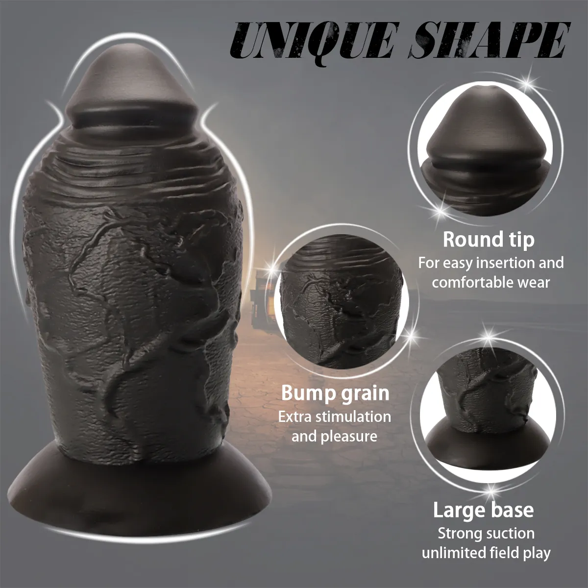 King Size Dual-Layer Liquid Silicone Realistic Dildo