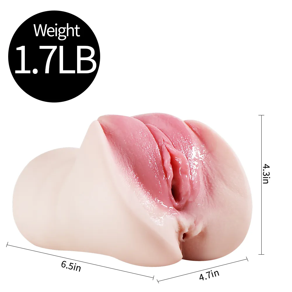 Realistic Vagina & Anus With Real Internal Structure NW: 620g ±4%