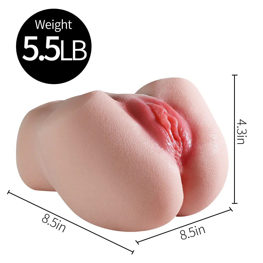 JIUAI—Youyouzi Realistic Vagina & Anus Skin Grain Details 2500g