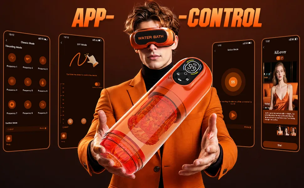 APP จิ๋มกระป๋องออโต้ ขยับหมุนดูดสั่น, หน้าจอแสดงผลดิจิตอล