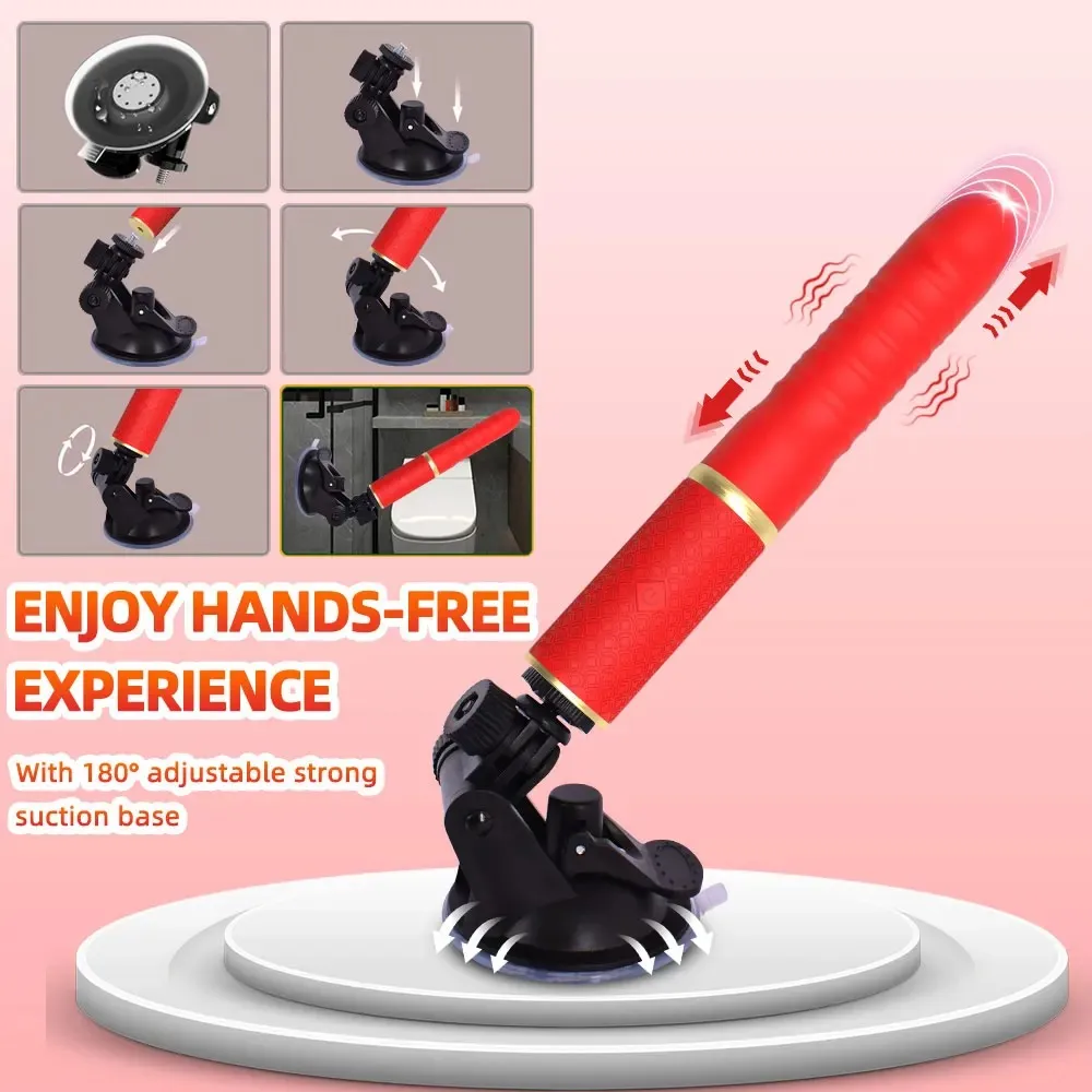 10 Frequencies Handheld APP Thrusting Adjustable Sex Machine