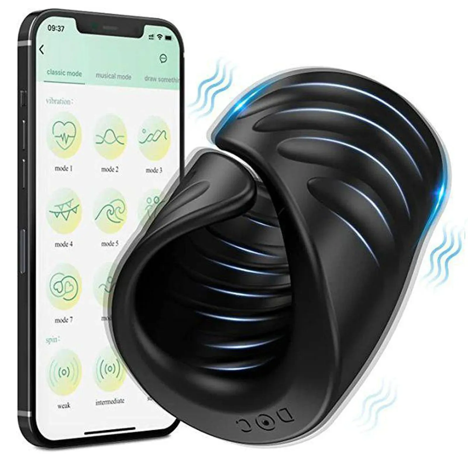 Automatic Male Masturbator & Trainer With APP Functionality