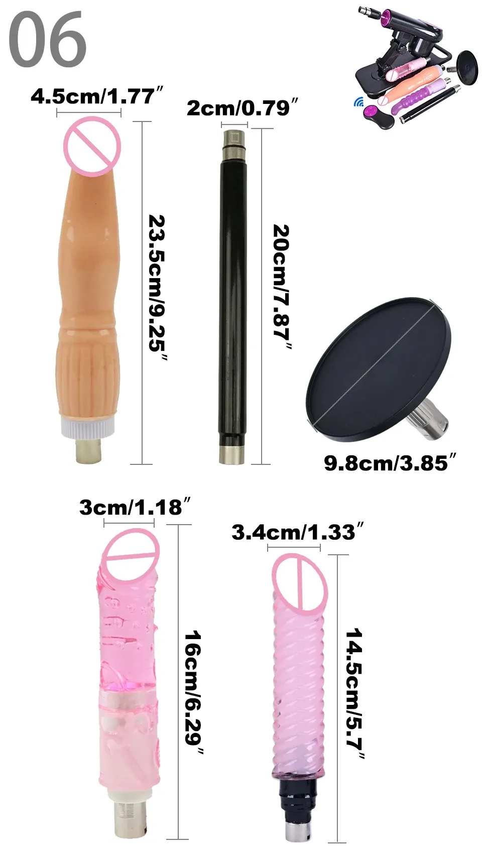 เครื่องเย็ดอัตโนมัติ เครื่องเย็ดติดผนัง มอเตอร์กำลังสูง ยืดหด 20 ระดับ