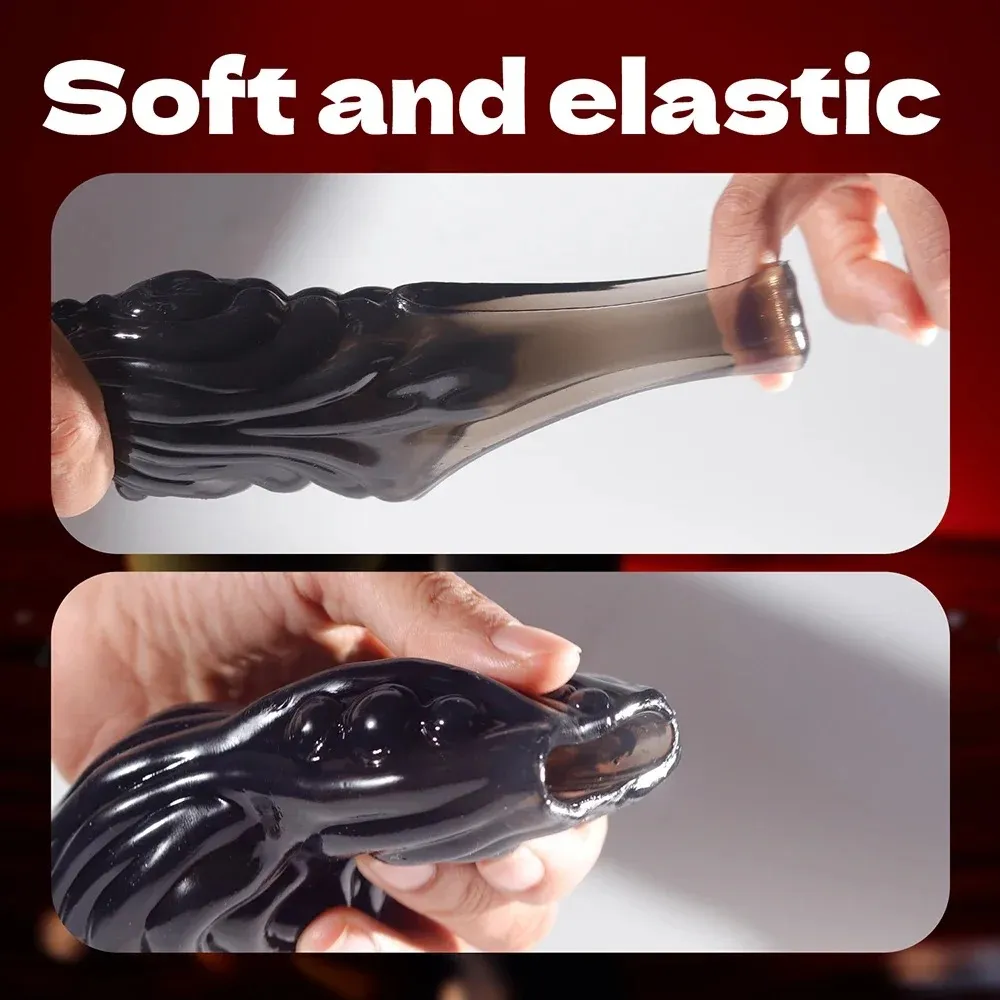 Fantasy Alien Creature Transparent Through-Type Penis Sleeve