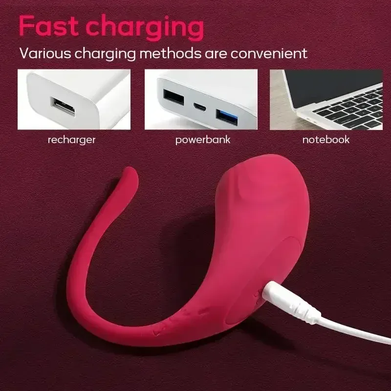 Secwell 9-Frequency Whale Head Shaped APP Vibrating Egg