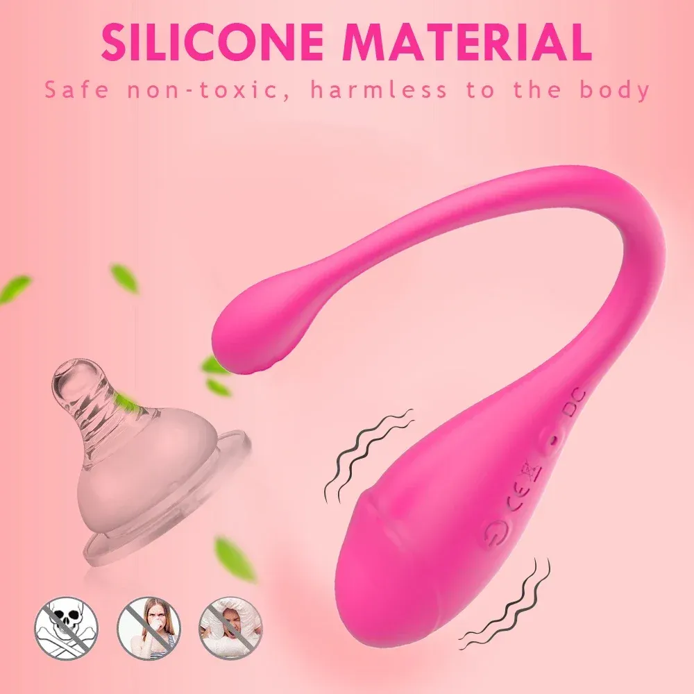 9 Frequencies Simulated Glans Head Vibrating Egg With Tail