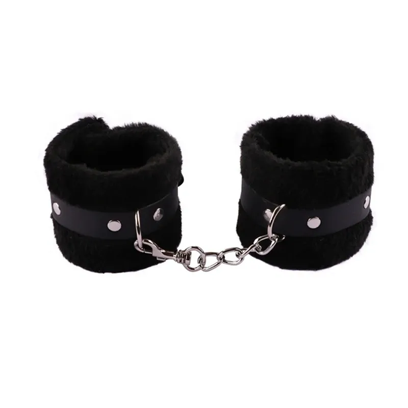 กุญแจมือกำมะหยี่สำหรับเกมรัก BDSM และเล่นบทบาท|Jiashimei