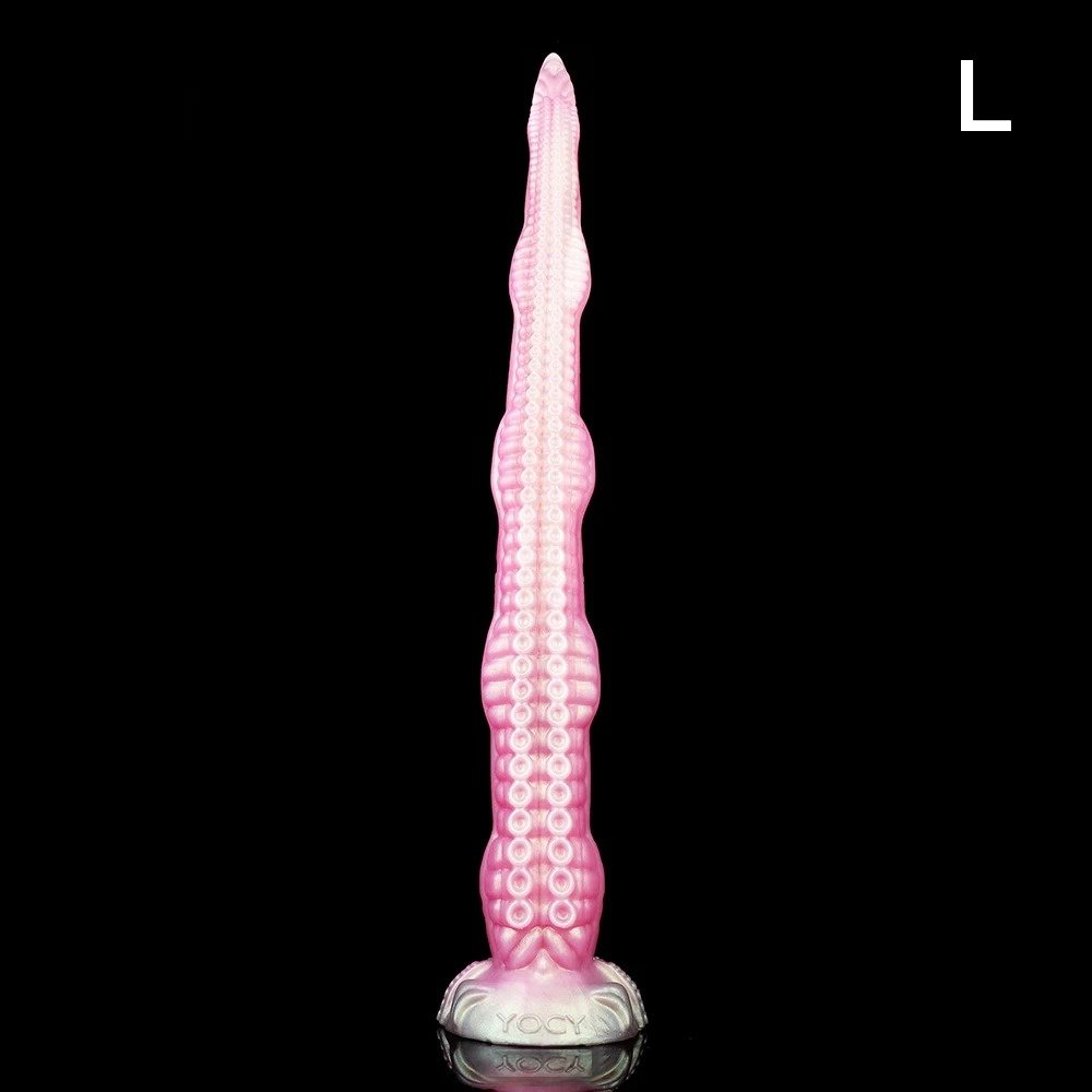 W4307未定价ออกแบบเลียนแบบหนวดปลาหมึก หนวดปลาหมึก ลายผิวละเอียด แผ่นดูดแรงสูง วัสดุซิลิโคนเกรดพรีเมียม