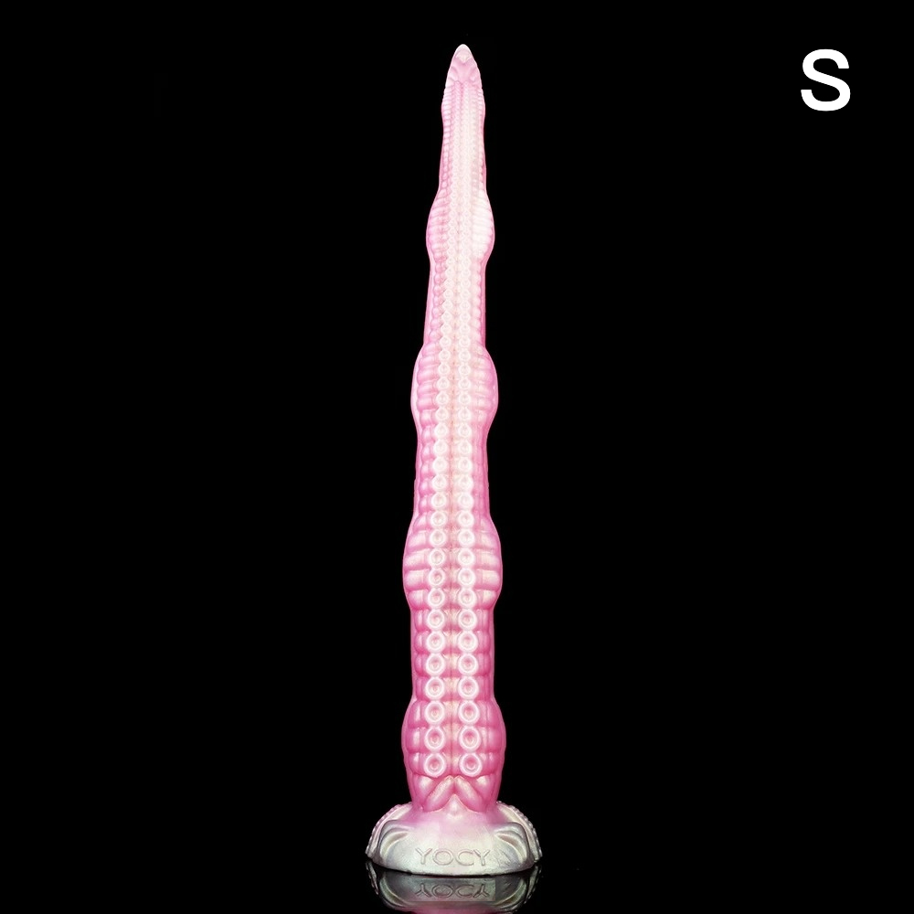 W4307未定价ออกแบบเลียนแบบหนวดปลาหมึก หนวดปลาหมึก ลายผิวละเอียด แผ่นดูดแรงสูง วัสดุซิลิโคนเกรดพรีเมียม