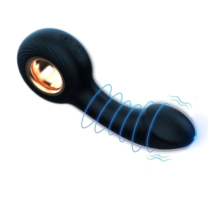 ปลั๊กทวาร มอเตอร์พลังสูง 12โหมดความสั่น ออกแบบวงแหวนคล้อง กันน้ำIPX5|AITT