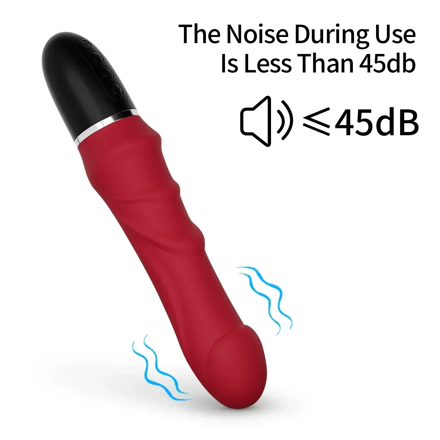 Simulated Glans Spot Stimulation Vibrator 3 Colors Available
