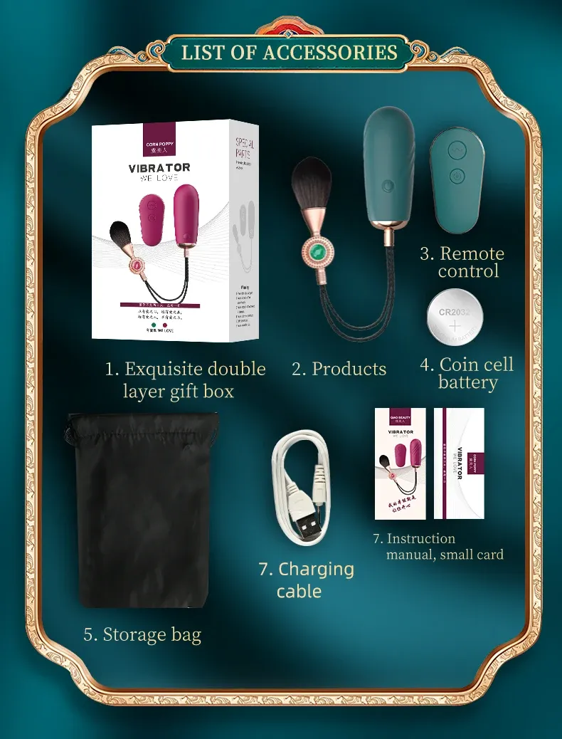 Remote Control 10 Frequencies Heating Vibrating Egg