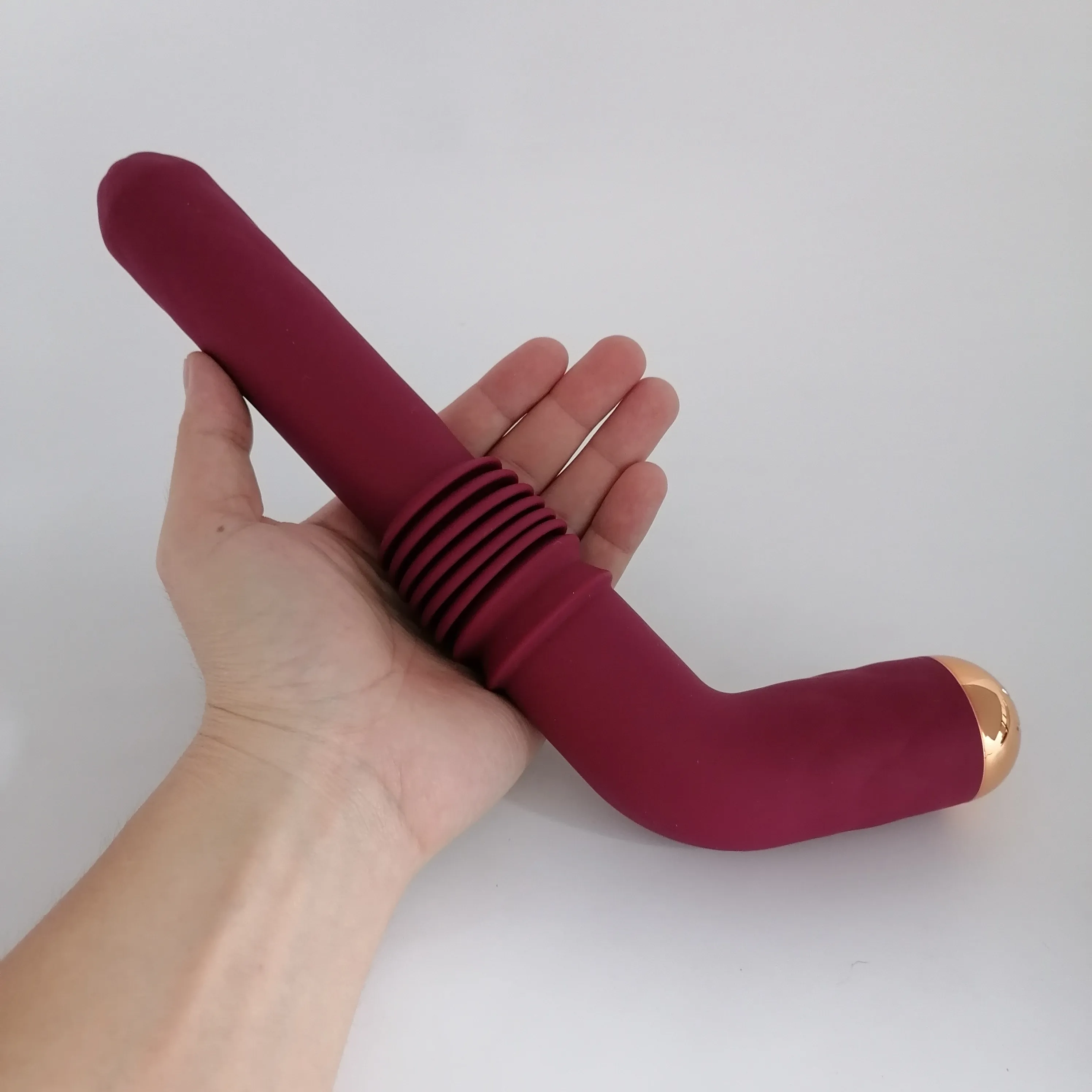 5 Speeds 6cm Thrusting Stroke Gun-Shaped Sex Machine