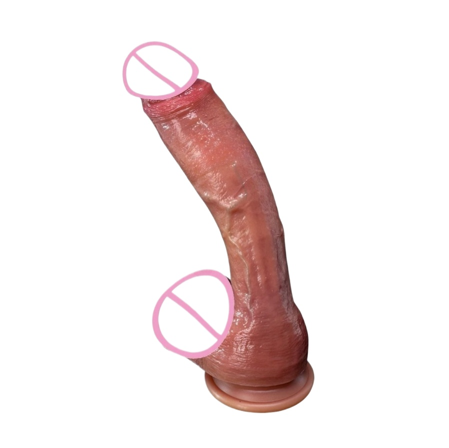 ดิลโด้ ยาวพิเศษ โค้งงอได้ มาพร้อมแผ่นดูด