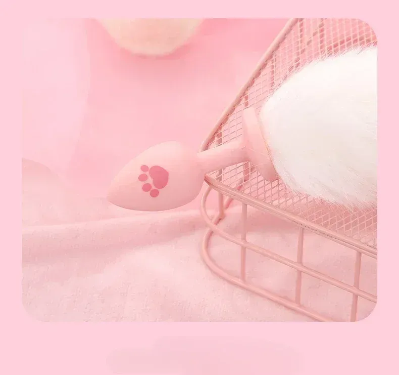 Fox Tail Anal Plug Available In 2 Colors And 2 Styles