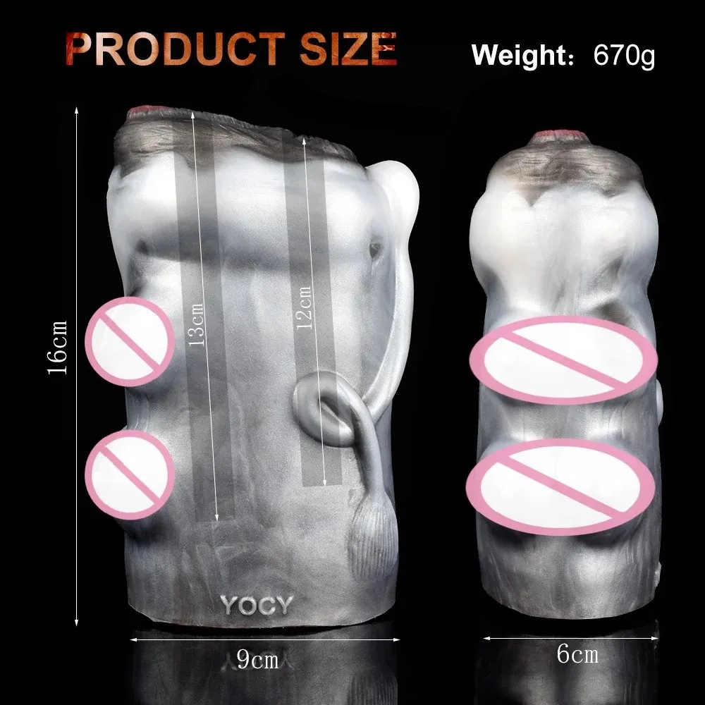 YOCY Fantasy Vagina&mdash;Bionic Cow Realistic Dual Channels NW 670 g