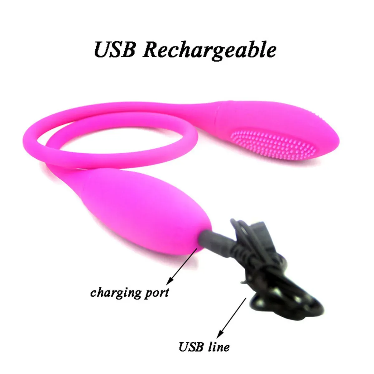 Safiman Dual-Head Multi-Function Vibrating Egg Brush Type