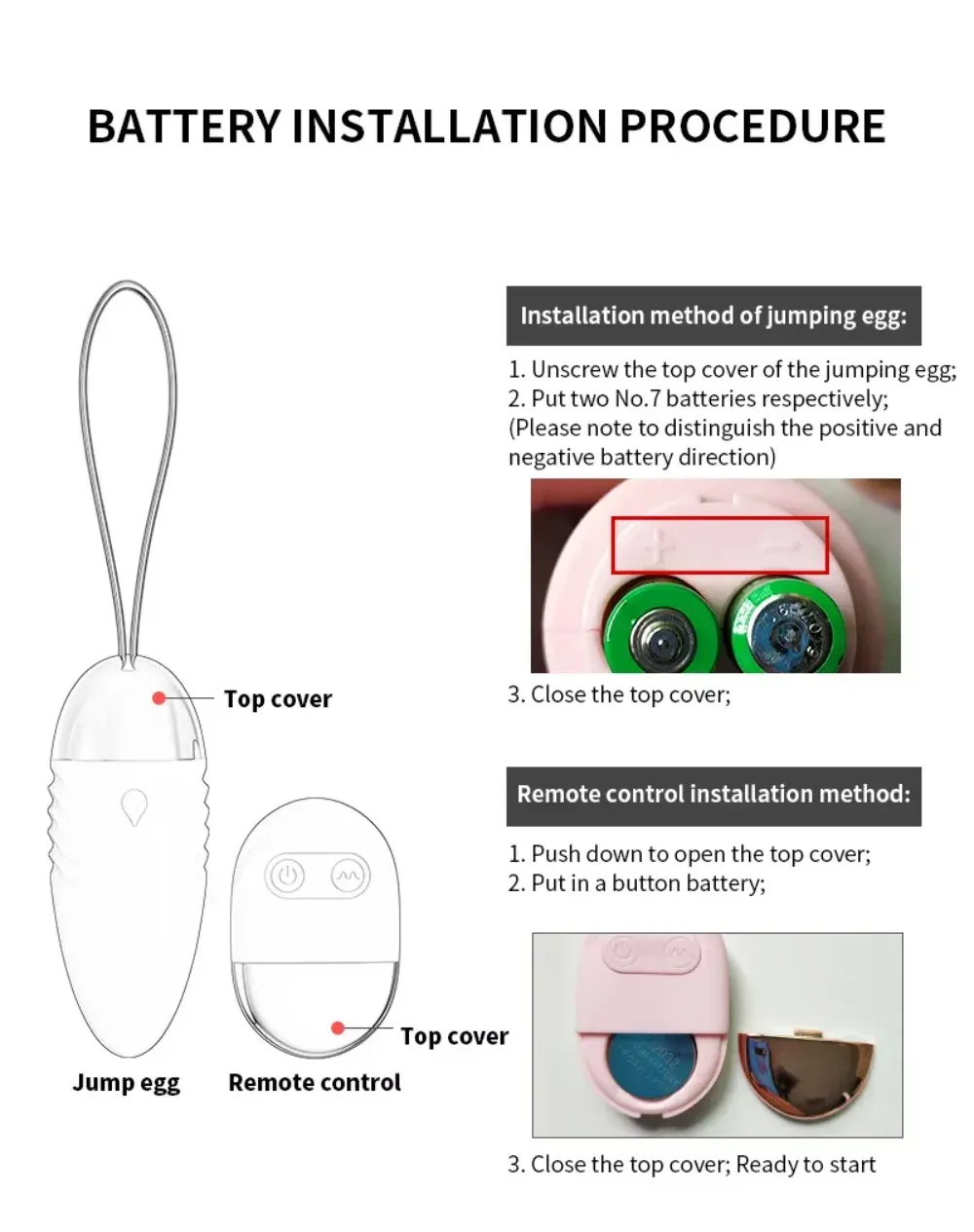 10 Frequencies Breathing Light Remote Control Vibrating Egg