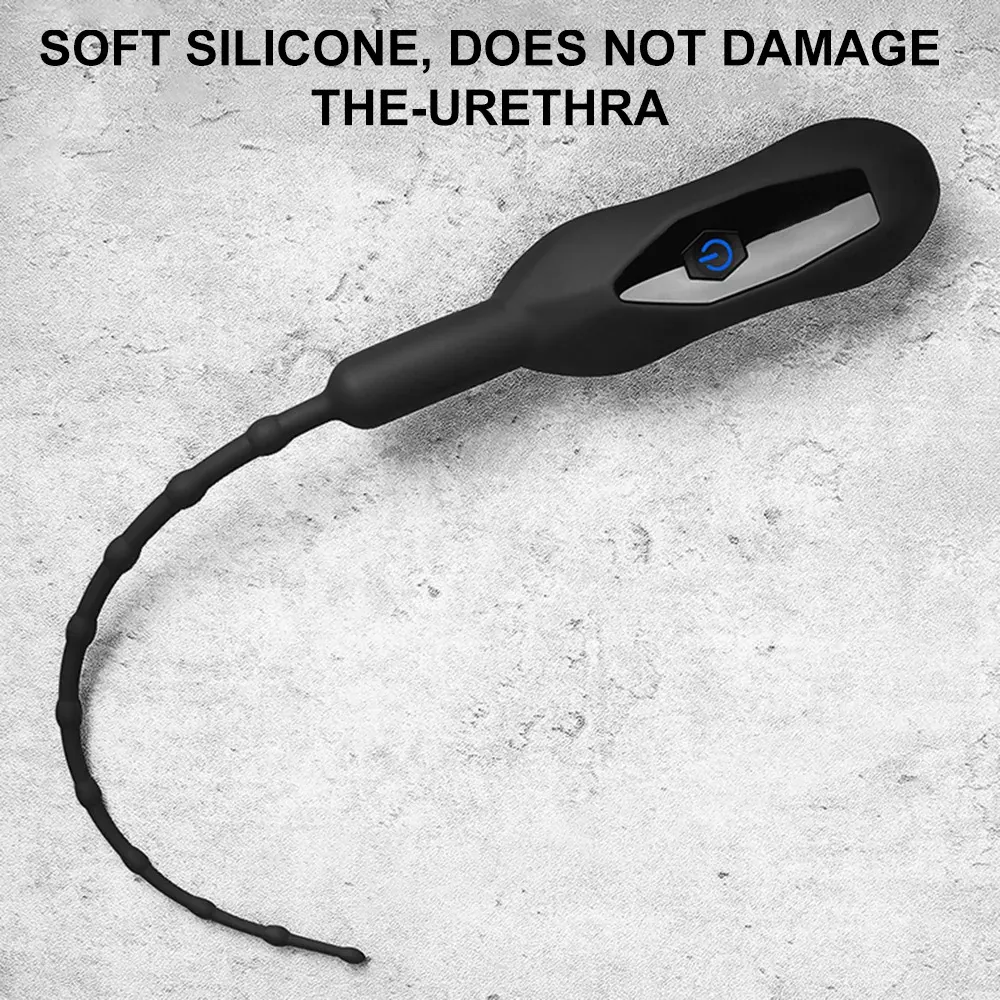 10-Frequency High-Speed Electric Urethral Sound 2 Versions