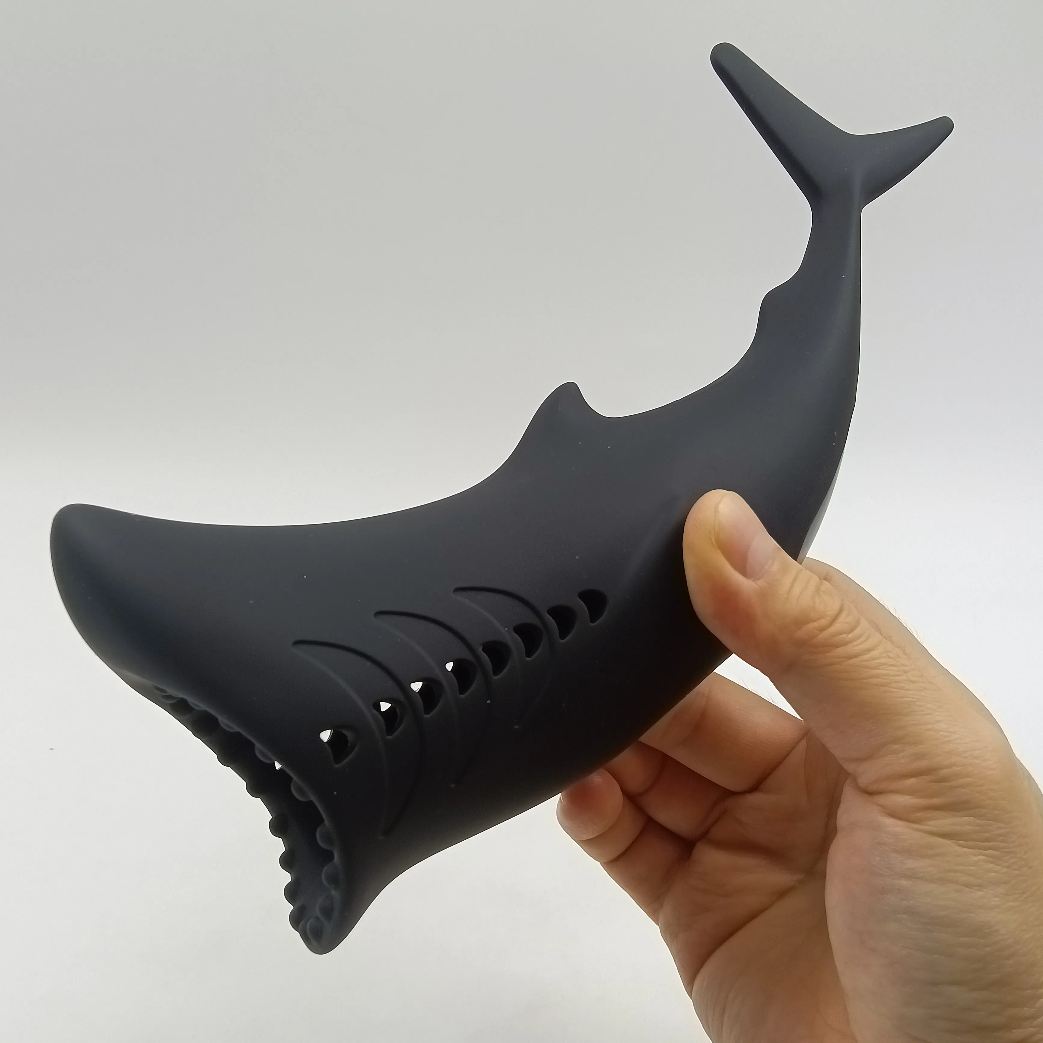 9 Modes Licking & Vibrating App Shark Shaped Masturbator