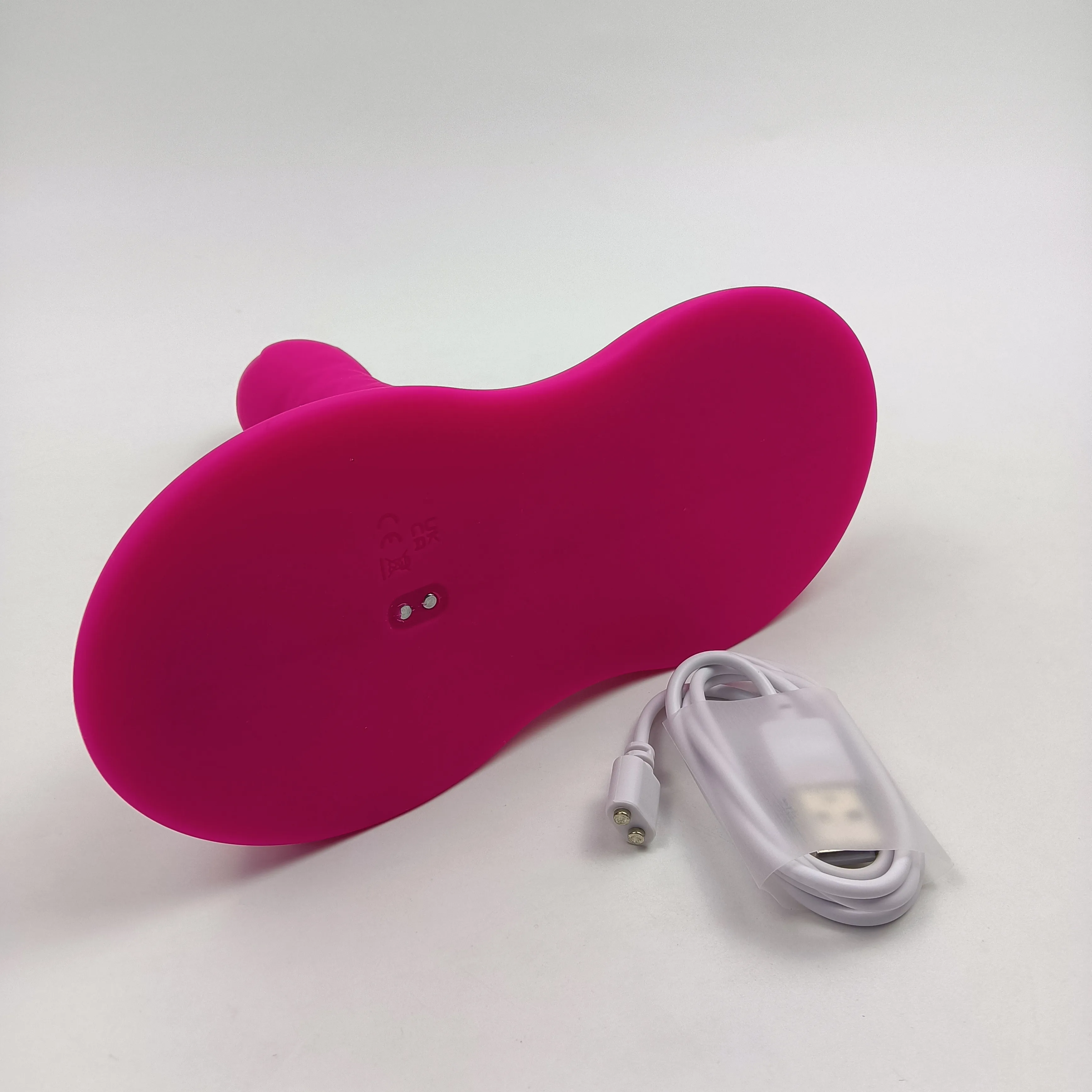 Telescoping&Vibrating Desk Pad APP G-Spot&Clitoral Vibrator