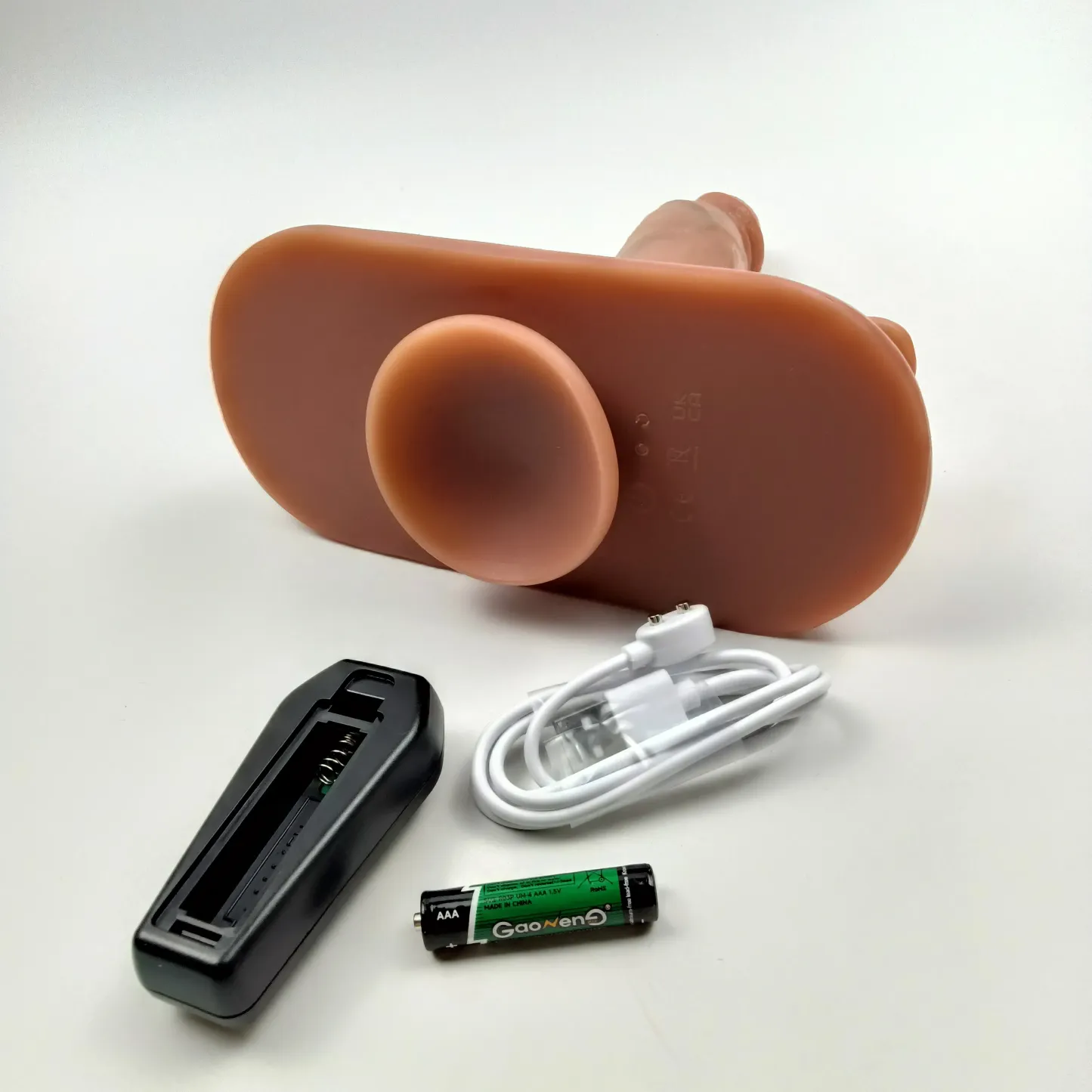 3 Telescoping 9 Vibrating Remote Control Three-Head Vibrator